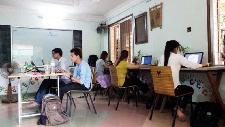 business-youths-work-at-a-co-working-space-last-year-in-phnom-penh_supplied