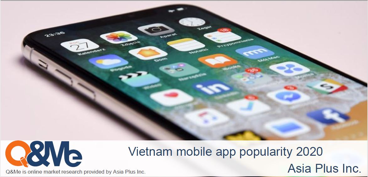 Vietnam mobile app popularity 2020 - Asia Plus Inc