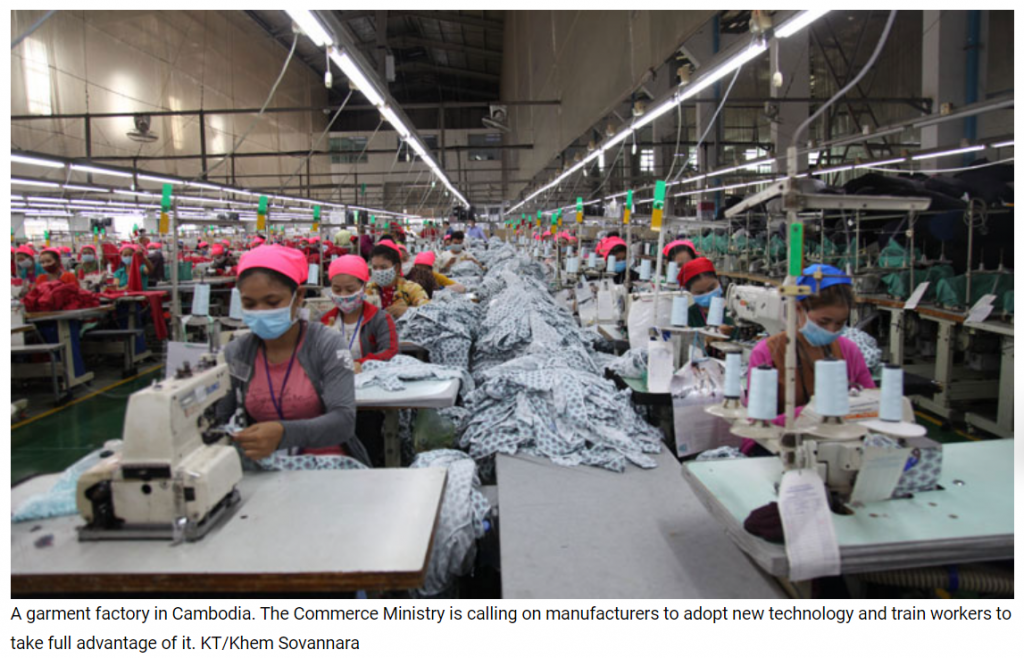 Cambodia Innovation key to garment industry growth ASEAN Economic