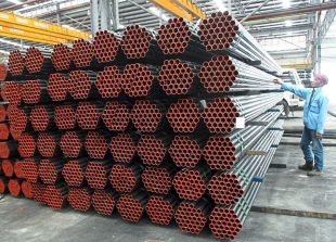 Hiap Teck Venture Bhd's steel product: black pipes for the water industry